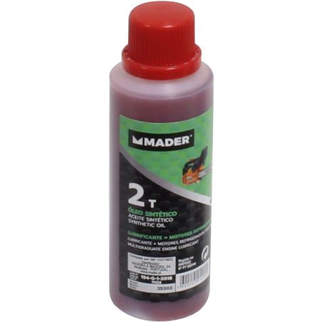 LUBRICANTE SINTÉTICO 2T. 125mL MADER - 25202