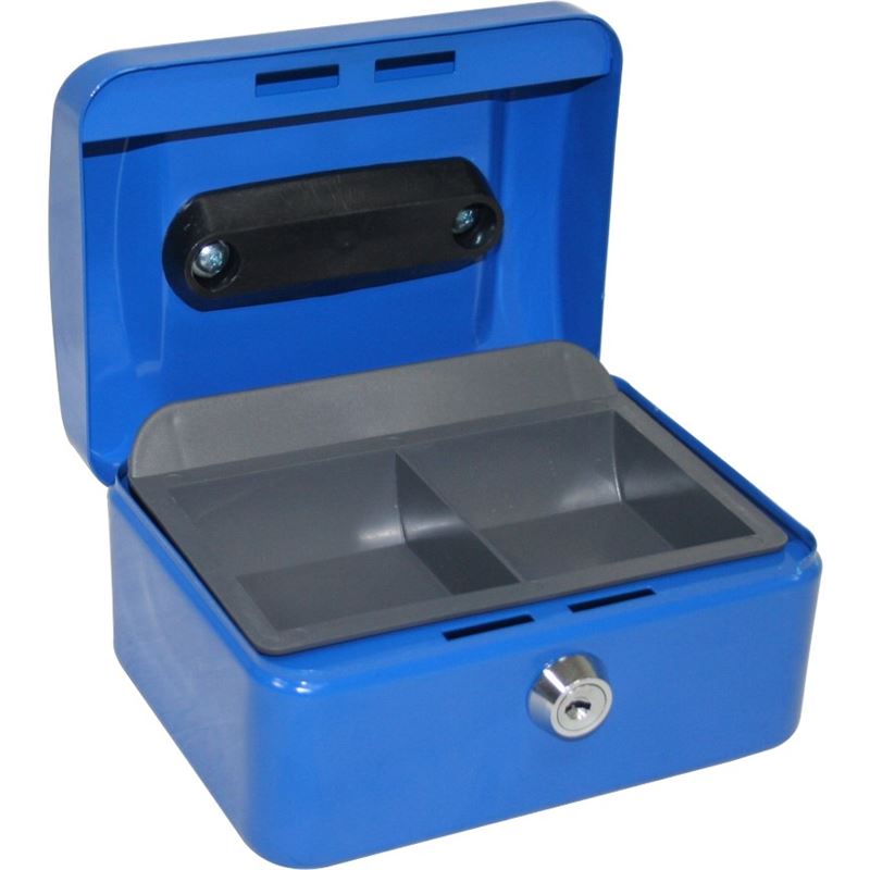 CAJA FUERTE PORTABLE 150mm. MADER (COLORES SURTIDOS) - 16998