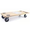 PLATAFORMA DE CARGA CON RUEDAS 58X30X12CM MADER - 65240-1