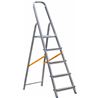 ESCALERA ALUMINIO 7 PELDAÑOS MADER - 10066