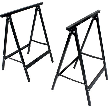 PACK 2 CABALLETES METALICOS MADER - 31338