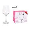 SET 6 COPAS VINO/AGUA 480CC FAME HI - 22187S
