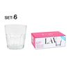 SET 6 VASOS VINO 200CC ARAS - 20065S