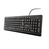 TECLADO TRUST TK-150 TAMAÑO COMPACTO RESISTENTE VERTIDOS - 23982