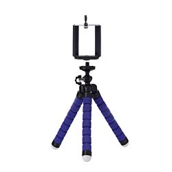 MINI TRÍPODE FLEXIBLE SMARTPHONE AZUL - 54495