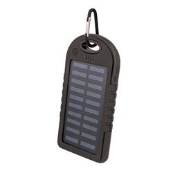 POWERBANK SOLAR 5000MAH CON PROTECCION IP NEGRO SETTY - GSM036554