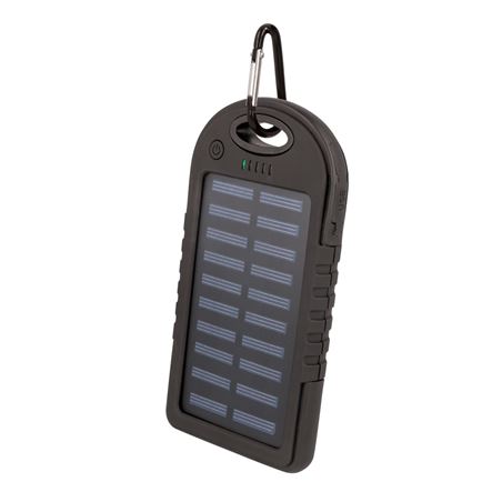 POWERBANK SOLAR 5000MAH CON PROTECCION IP NEGRO SETTY - GSM036554