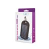 POWERBANK SOLAR 5000MAH CON PROTECCION IP NEGRO SETTY - GSM036554-1