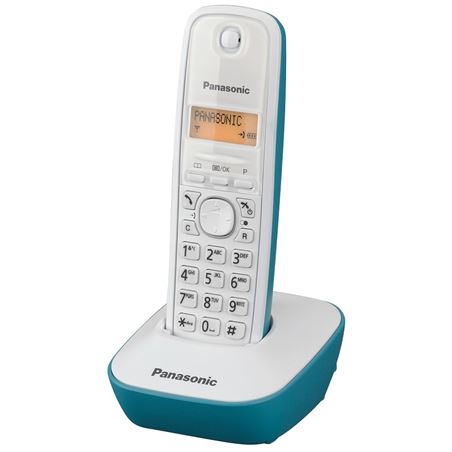TELÉFONO INALÁMBRICO DECT PANASONIC KX-TG1611 AZUL - KX-TG1611GC