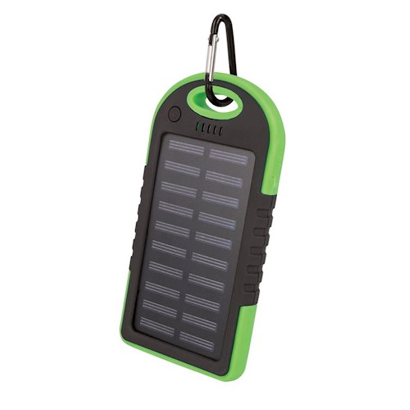 POWERBANK SOLAR 5000MAH CON PROTECCION IP VERDE SETTY - GSM036556