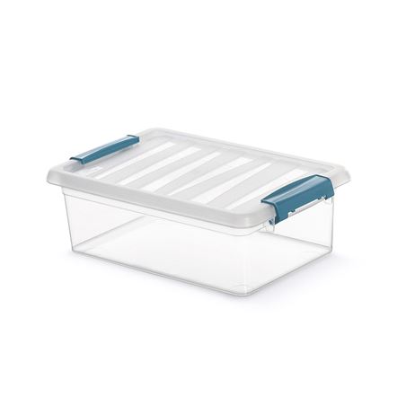 CAJA KATLA TRANSPARENTE 4 LITROS 29X19X10.5CM - 83553
