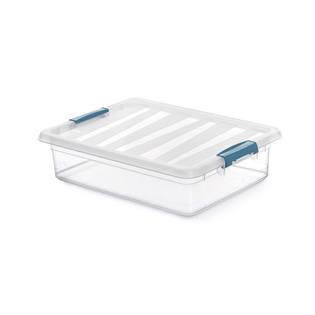 CAJA KATLA TRANSPARENTE 8 LITROS 39X29X10.5CM - 83552