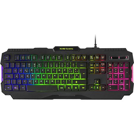 TECLADO GAMING MRKO RGB MARS GAMING - MRK0