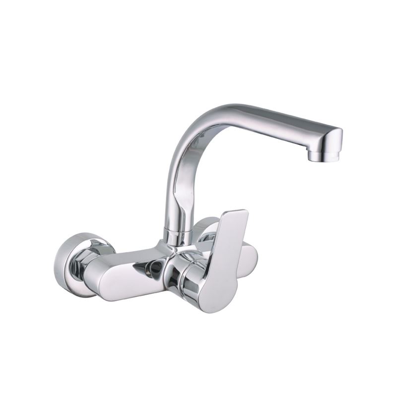 MONOMANDO DE FREGADERO CAÑO ALTO EMPOTRADO EDM - 01145