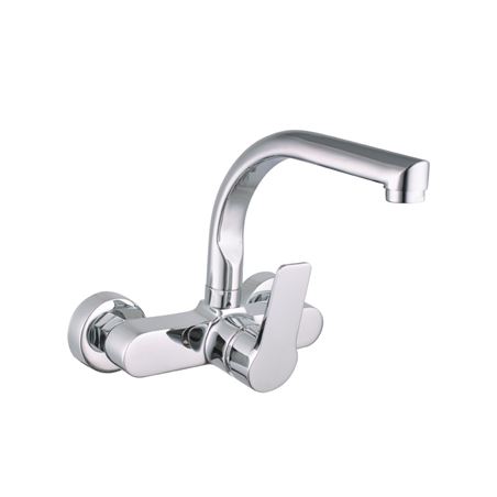 MONOMANDO DE FREGADERO CAÑO ALTO EMPOTRADO EDM - 01145