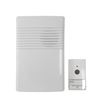 TIMBRE SIN HILOS PULSADOR Y RECEPTOR A PILAS (ALCANCE 50 METROS) - 49303