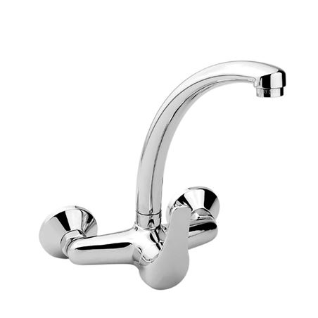 MONOMANDO DE FREGADERO CAÑO ALTO EMPOTRADO EDM - 01165