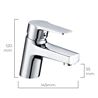 MONOMANDO LAVABO SERIE HIDRO EDM - 01141_1