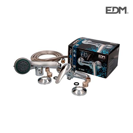 MONOMANDO EMPOTRADO DE BAÑERA CON ACCESORIOS EDM - 01163_2