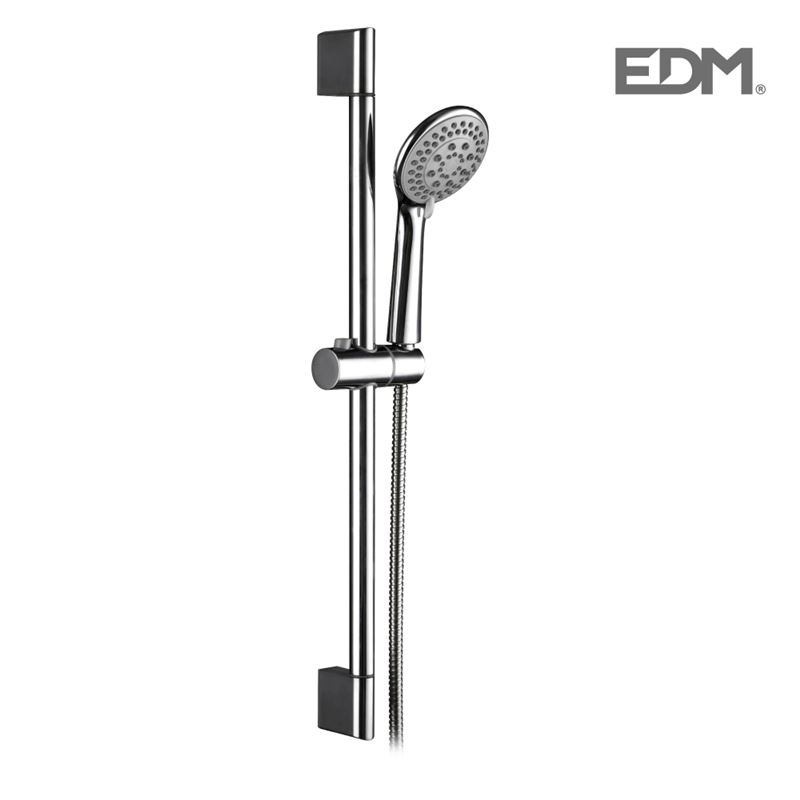 BARRA BAÑO CON FLEXO Y MANDO DE DUCHA EDM - 01147