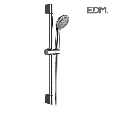 BARRA BAÑO CON FLEXO Y MANDO DE DUCHA EDM - 01147