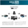 CARGADOR BATERIA 60W KOMA TOOLS PRO SERIES - 08772_1