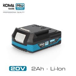BATERIA LITIO 20V 2.0AH KOMA TOOLS PRO SERIES EDM - 08770