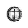 APLIQUE IP54 REDONDO NEGRO E27 40W MODELO TARRAGONA - 34353