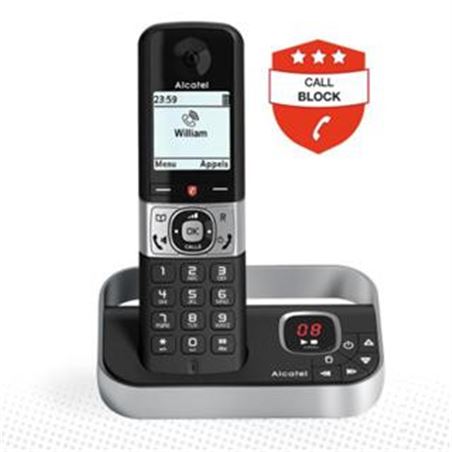 TELEFONO INALAMBRICO ALCATEL F890 VOICE FR BLK - 1337795