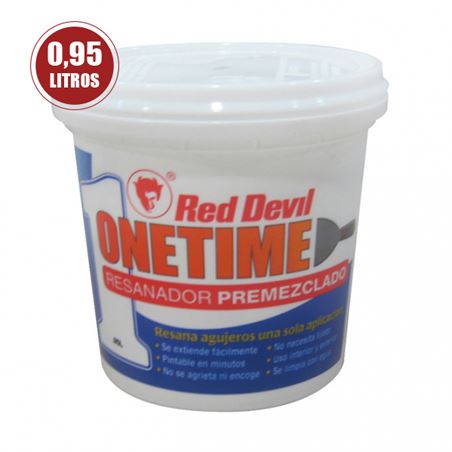 MASILLA ONETIME 0.95 LITROS RED DEVIL - 30013