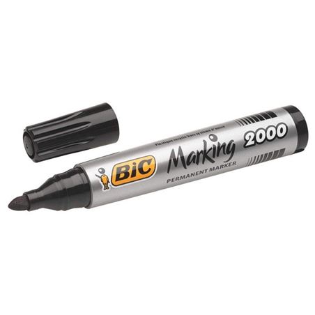 ROTULADOR MARCADOR BIC MARKING 2000 ECO - COLOR NEGRO - PUNTA 4.9MM - 8209153