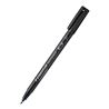 ROTULADOR PERMANENTE PUNTA F 0.6MM - LUMOCOLOR SUPERFINO - 318 - NEGRO - 318-9