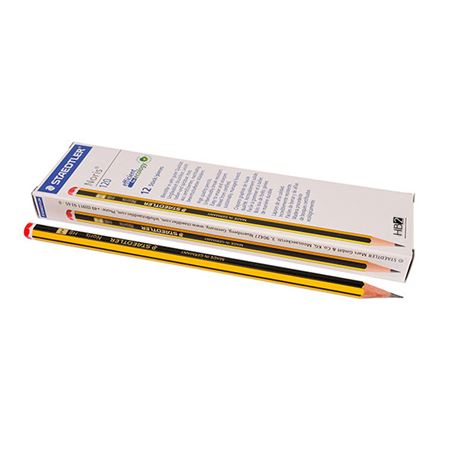 LÁPIZ GRAFITO HB NORIS - CAJA 12 UDS - 120-2 - STAEDTLER - 120-2