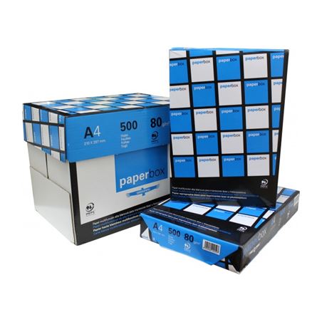 Caja de 5 Paquetes de FOLIOS 80Gramos 2500 Hojas - 113-86880