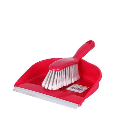 PALA RECOGEDORA CON GOMA 23X30.5CM + CEPILLO - B44144003C