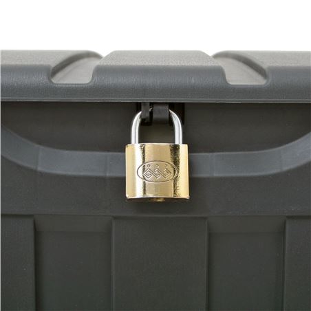 BAUL RESINA NEGRO 340LITROS 57X118X53CM - 76139H-3