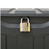 BAUL RESINA NEGRO 340LITROS 57X118X53CM - 76139H-3