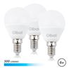 PACK 3 BOMBILLAS LED G45 | 6W | 500LM | E14 | LUZ FRIA | ELBAT - EB0461