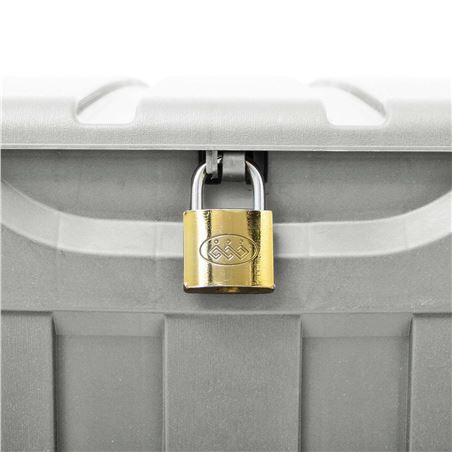 BAUL RESINA GRIS 340LITROS 57X118X53CM - 76140-2
