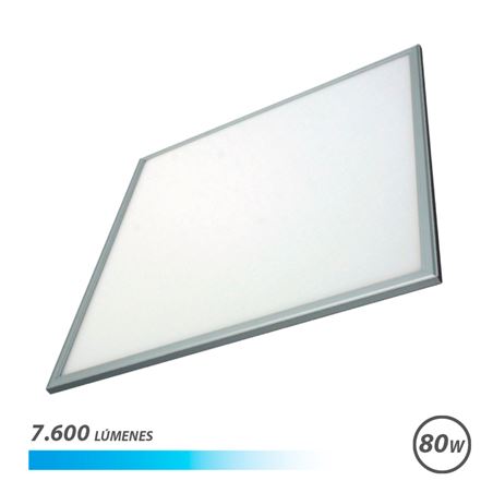 PANEL LED 60X60 80W 7600LM LUZ FRIA ELBAT - EB0468