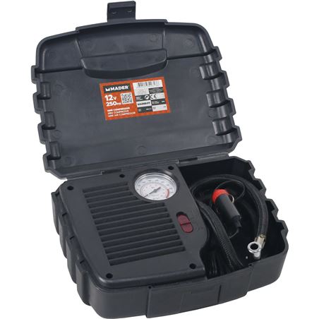 MINI COMPRESOR AIRE 250PSI, 12V MADER - 42613
