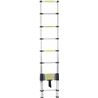 ESCALERA EXTENSIBLE ALUMINIO 12 PELDAÑOS 3.8 METROS MADER - 10084-1