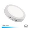 DOWNLIGHT CIRCULAR SOBRE PARED LED 18W LUZ FRIA ELBAT - EB0183