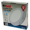 DOWNLIGHT CIRCULAR SOBRE PARED LED 18W LUZ FRIA ELBAT - EB0183-4