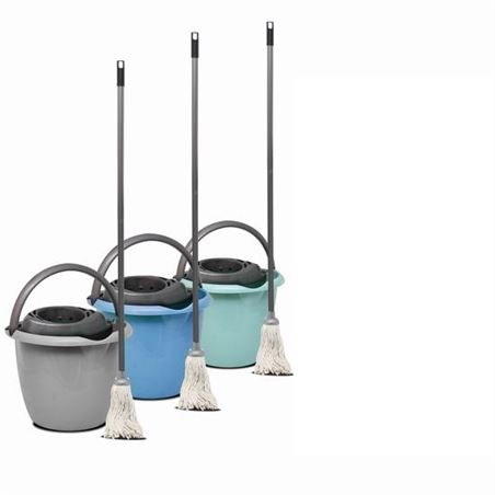 CUBO + FREGONA 10 LITROS COLORES SURTIDOS URBAN LIVING - 256701