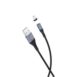 CABLE NB125 MAGNETICO LIGHTNING ALUMINIO | 1METRO | 2A | LED XO - XONB125LG