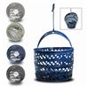 CESTA REDONDA EXTENSIBLE CON 24 PINZAS ROPA URBAN LIVING - 11802