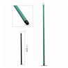 PALO METALICO PARA ESCOBA 120CM VERDE - 77109