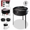 BARBACOA CARBON MODELO MEDITERRANEO 40XH73CM - 13568