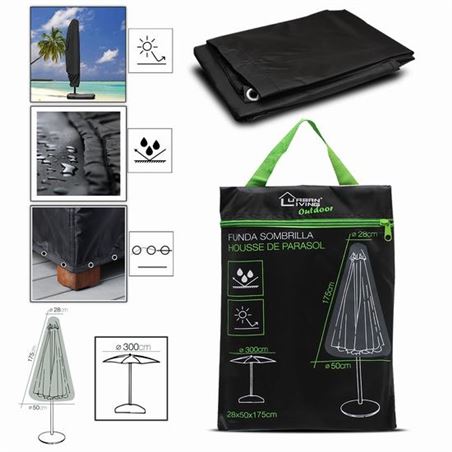 FUNDA PROTEGE SOMBILLA 28X50X175CM - 10534